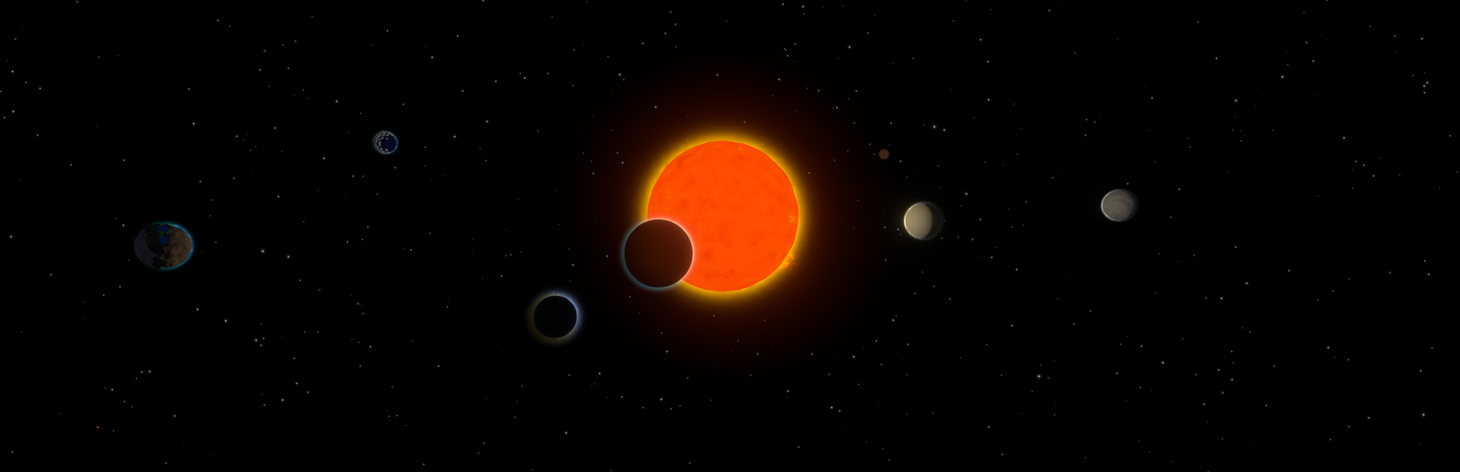 Screenshot of Trappist-1 by smallbug made with New Horizons